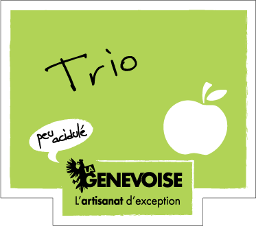 La Genevoise – Jus de Pomme TRIO GRTA
