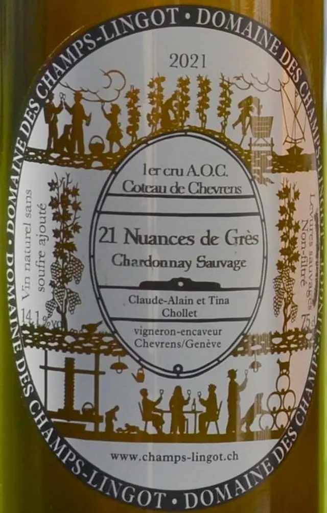 Dom. des Champs-Lingot - 22 Nuances de Grès 75cl 2022 AOC GE 