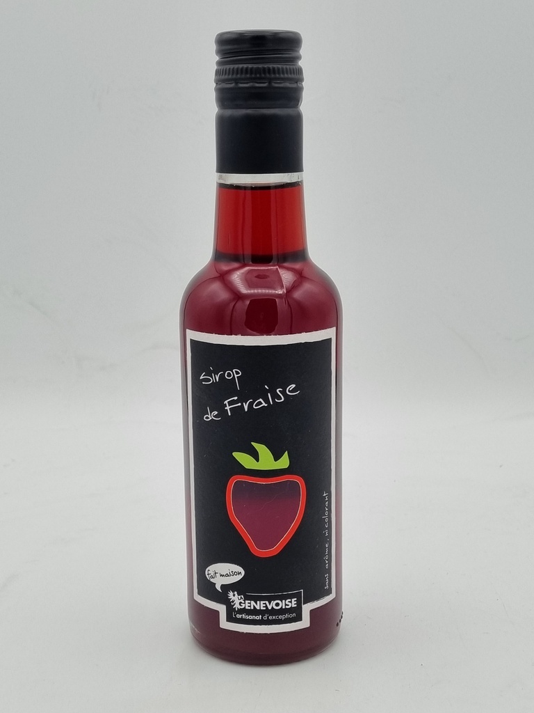 La Genevoise - Sirop de Fraise GRTA 23cl