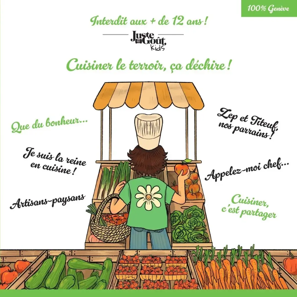 Livre - JUSTE DU GOÛT KIDS Interdit aux + de 12 ans !