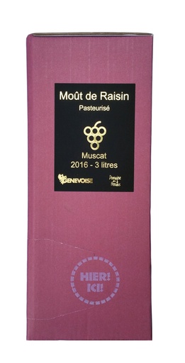 La Genevoise - Moût Muscat 3l GRTA